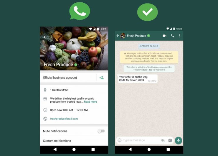 How to change your whatsapp business display name