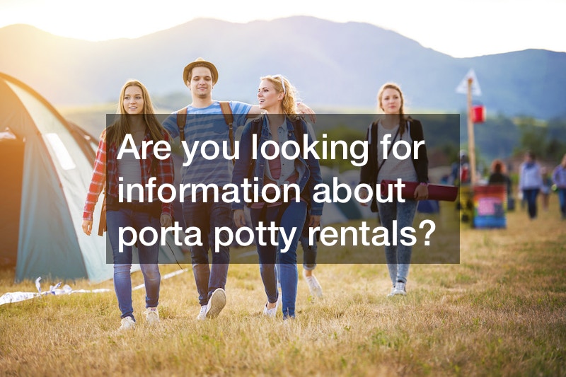 How to start a porta potty rental business