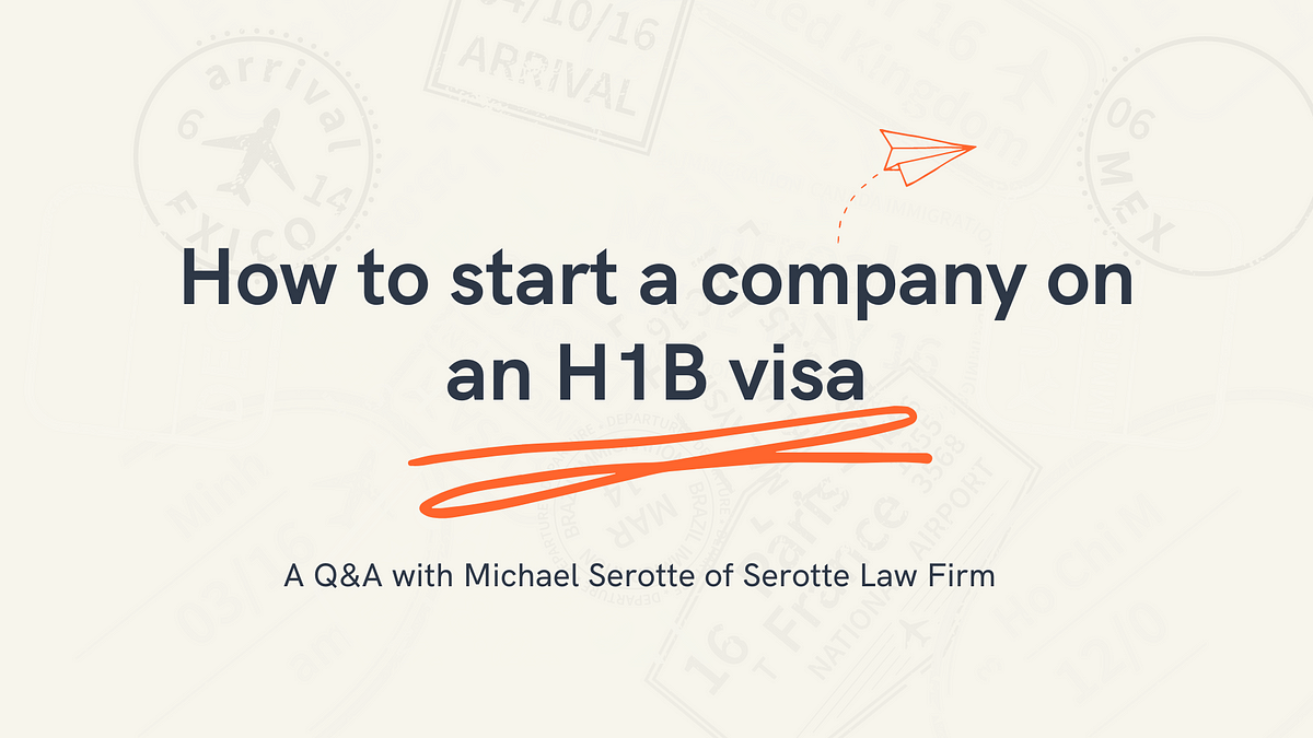 Can an h1b start a business