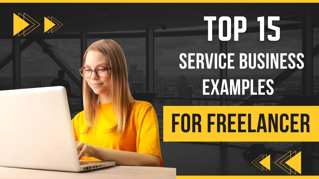 What is the best example of a service business