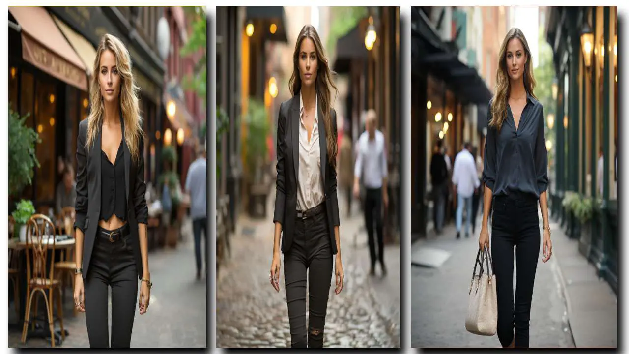 Are black leather pants business casual