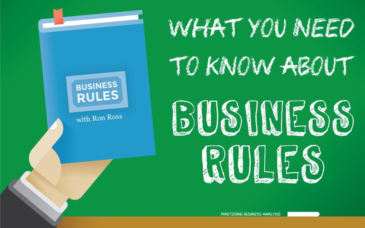 Which of the following is true of business rules