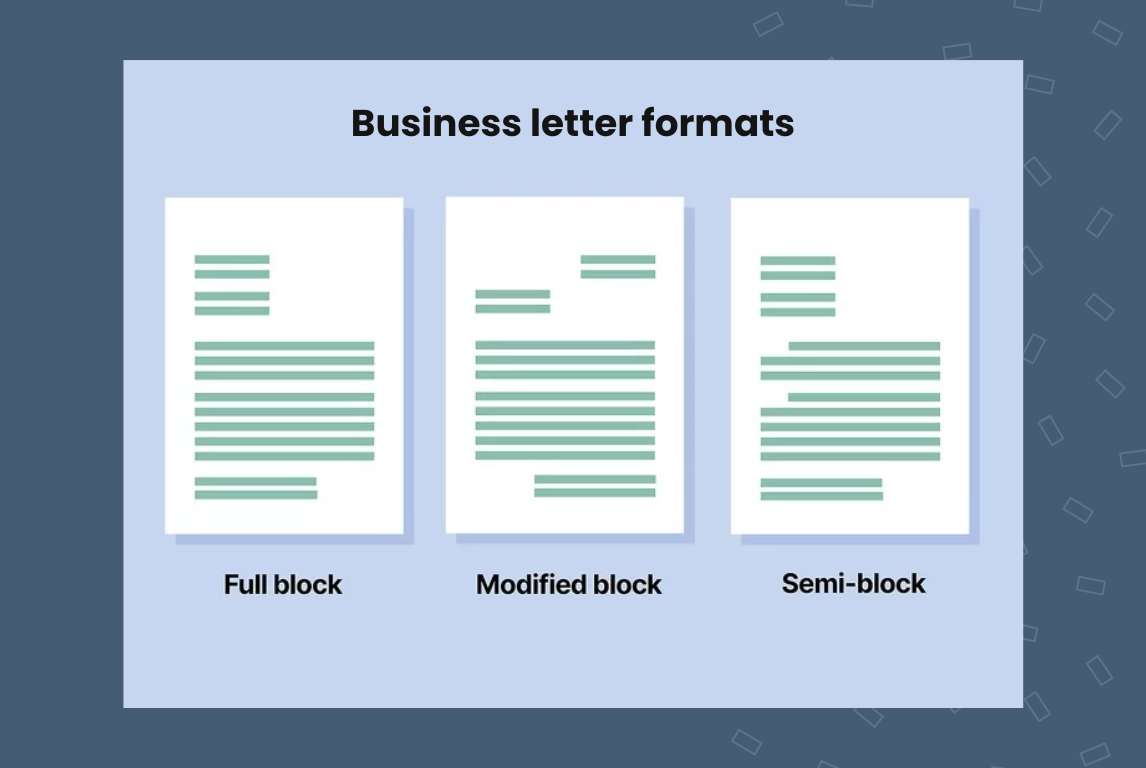 A personal business letter is