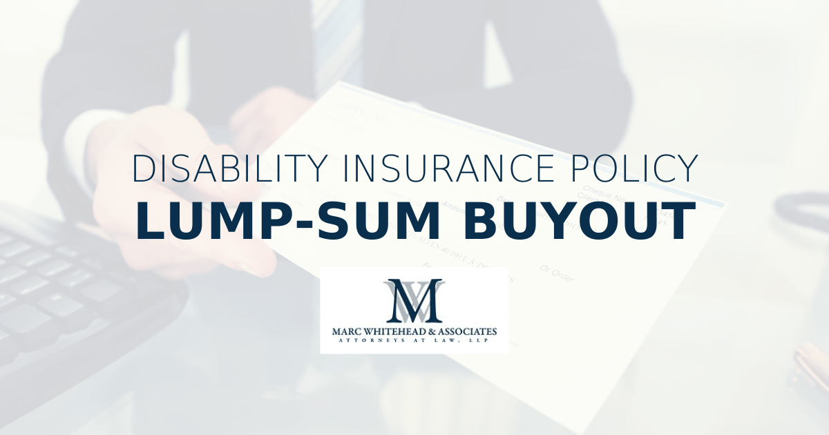 A business disability buyout plan policy is designed