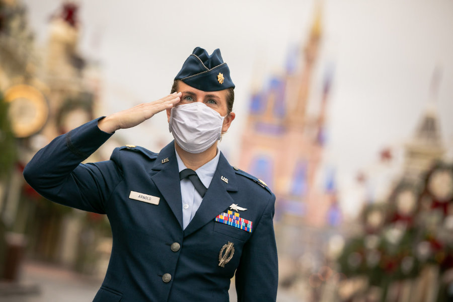 Is veterans day busy at disney world