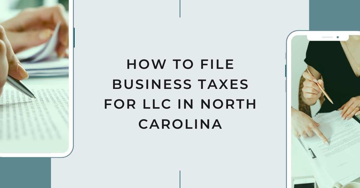 How do i file my business taxes separate from personal