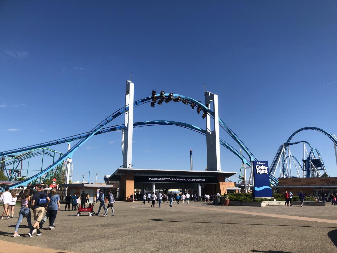 How busy is cedar point