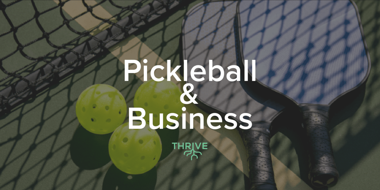 How to start a pickleball business