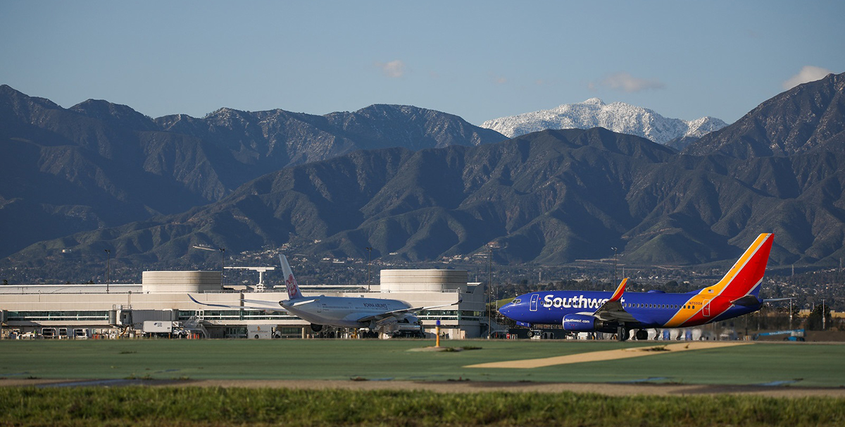 Is ontario airport busy