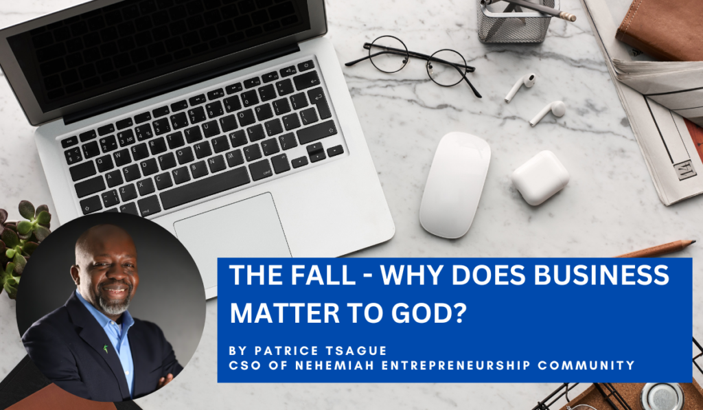 Why business matters to god