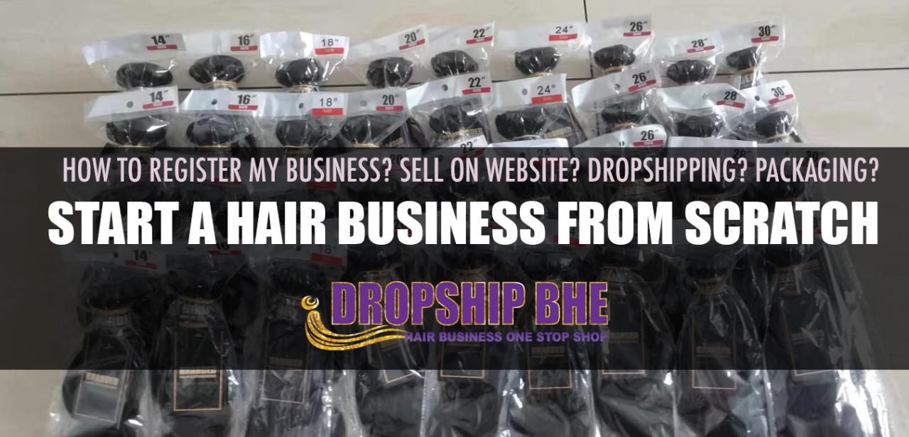 How to start a hair extension business