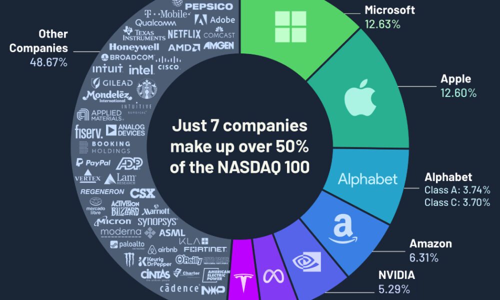 A business big enough to be listed on the nasdaq