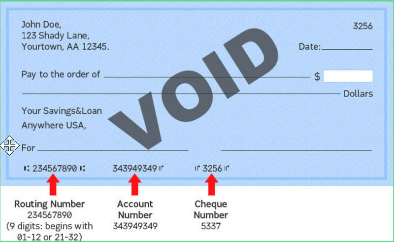 How to void a check in business central