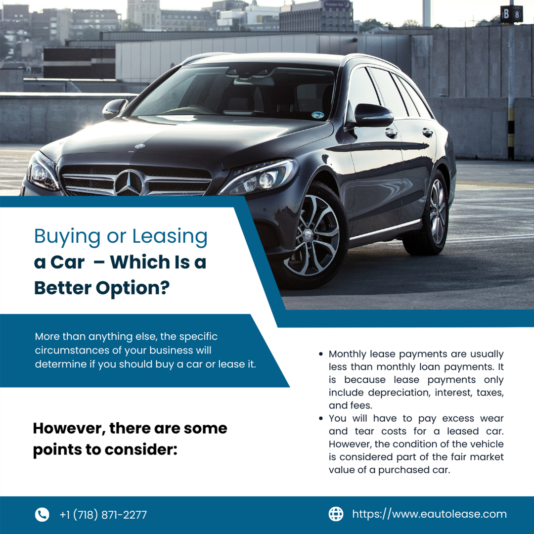 Can you lease a car through your business