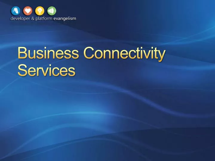 What is business connectivity services