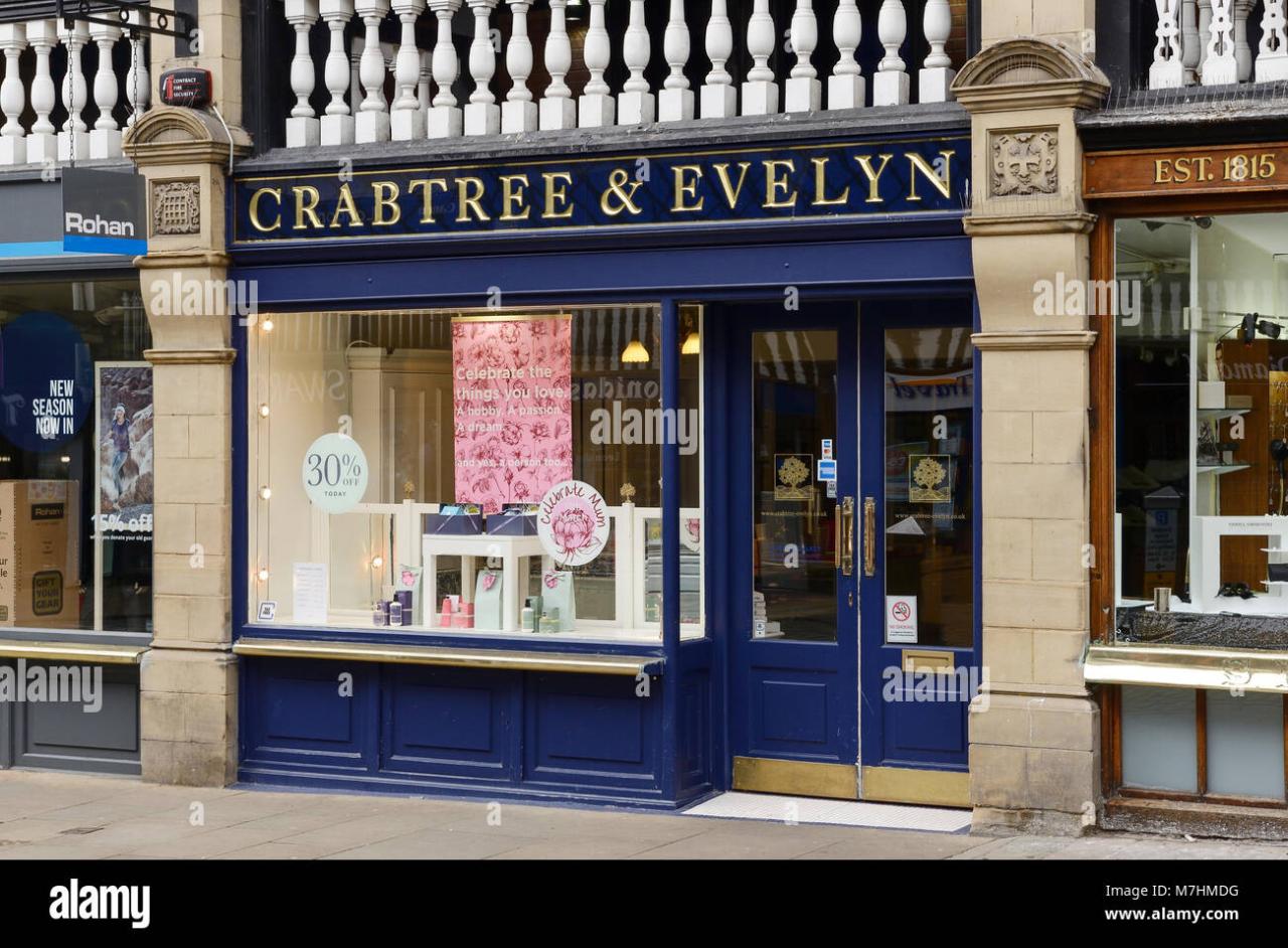 Is crabtree and evelyn out of business