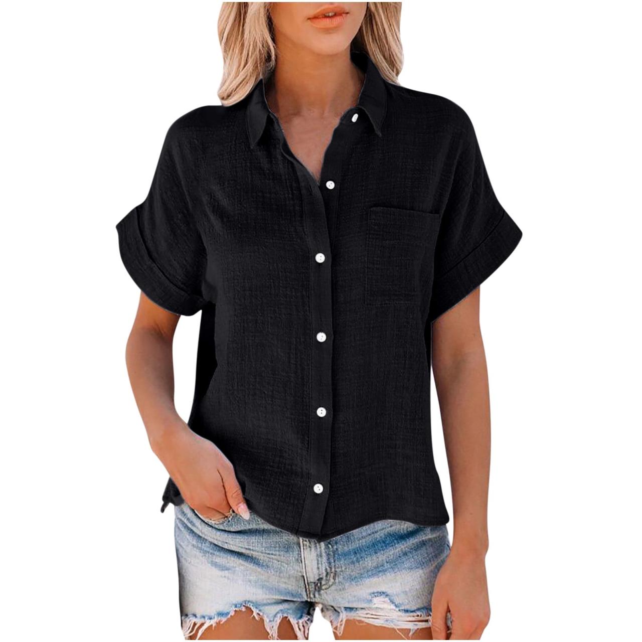 Are short sleeve button down business casual