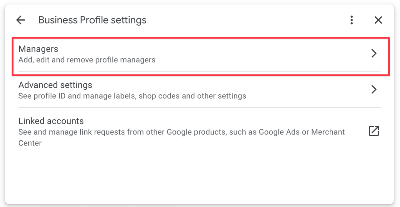 How to share google business profile