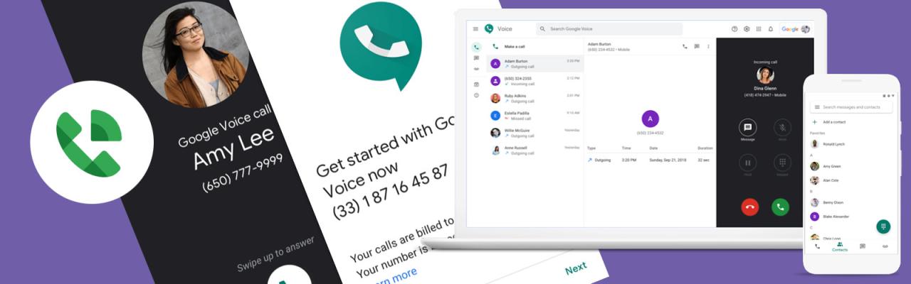 What is the difference between google voice personal and business