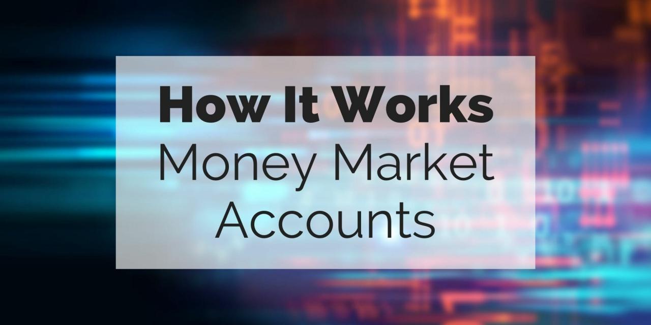 What is a business money market account