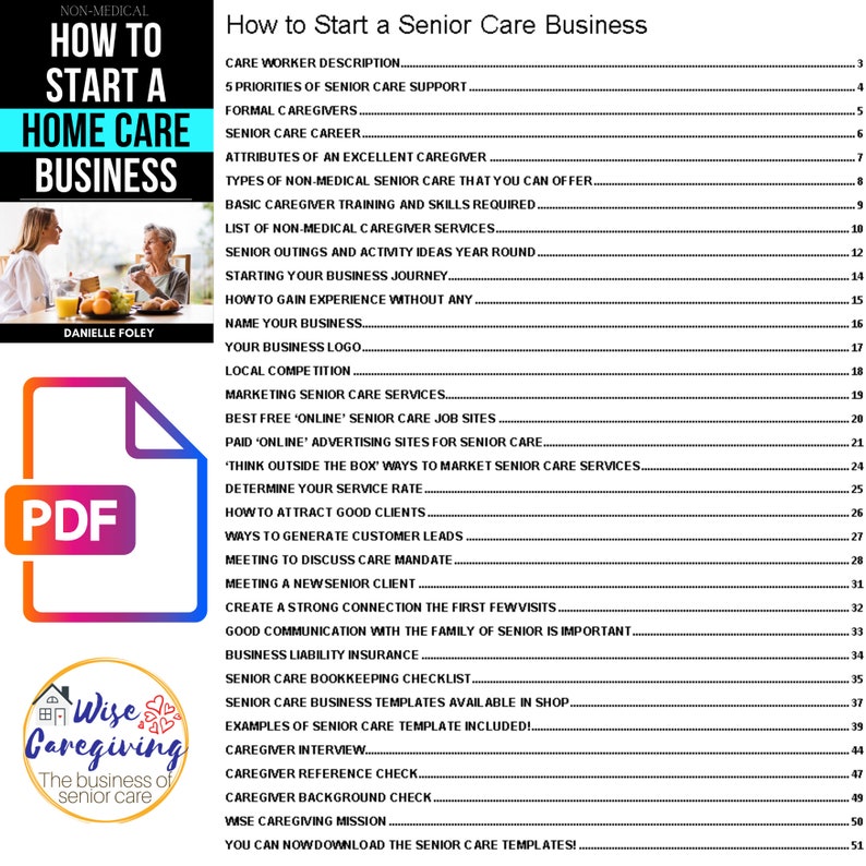 How to start your own caregiver business