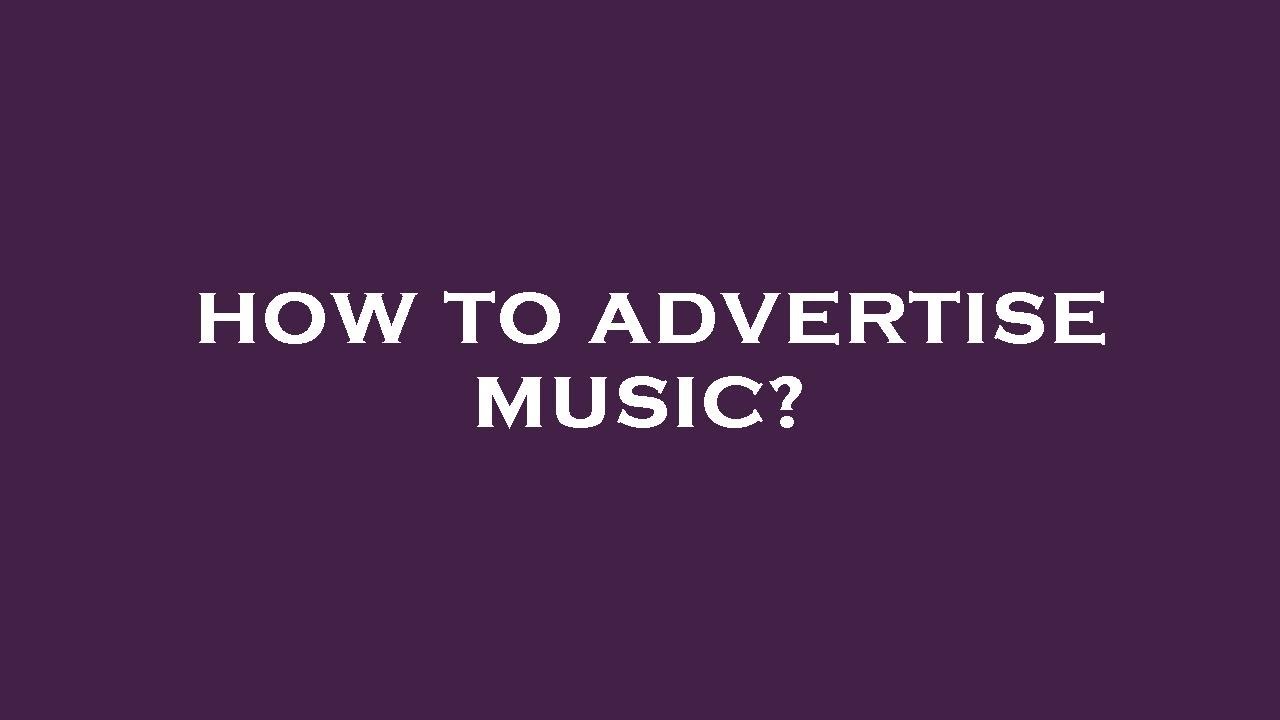 Can you use a song ad to market a business