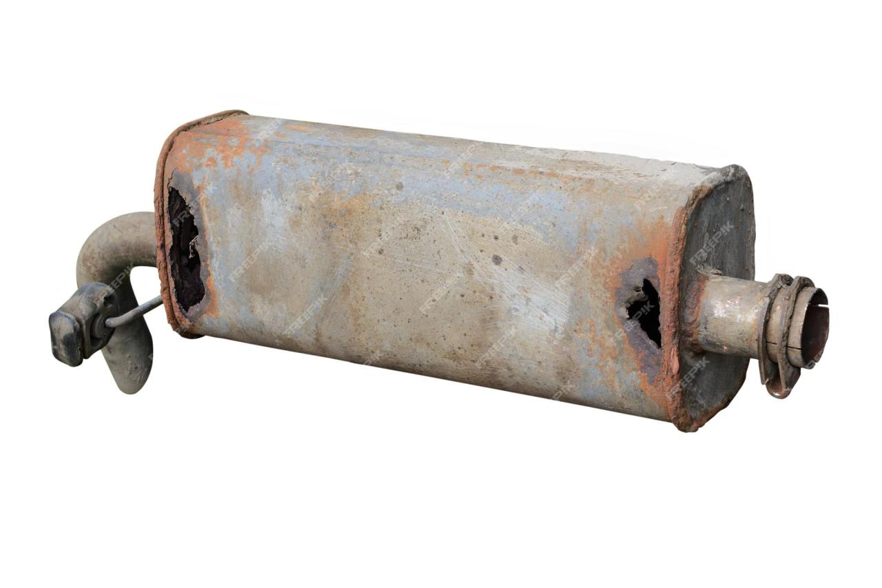 Muffler broken know when steps