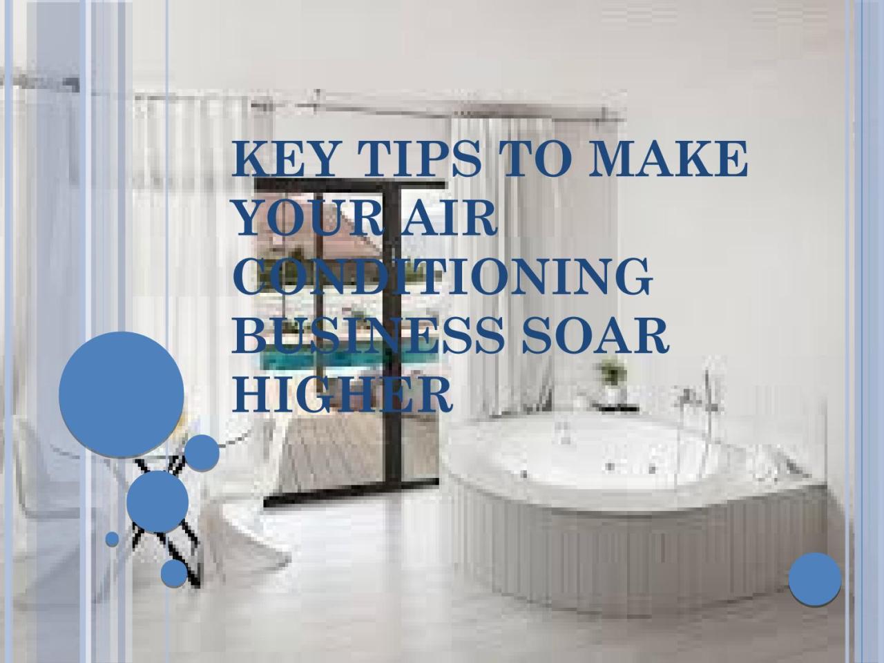 How to start a heating and air conditioning business