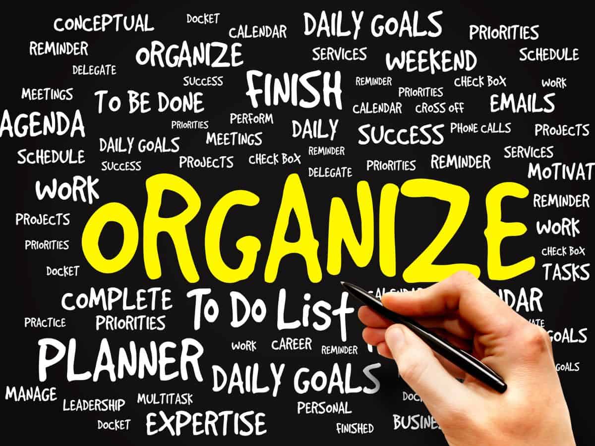 How to organise a business