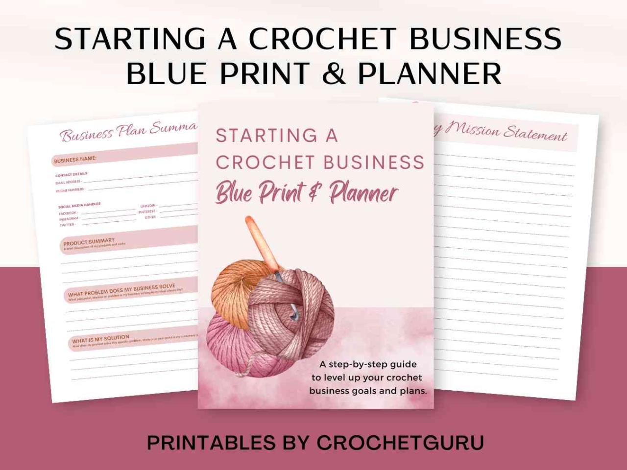 How to start a crochet small business