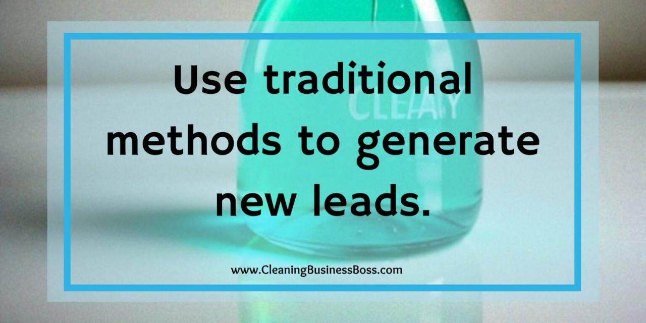 Leads cleaning our