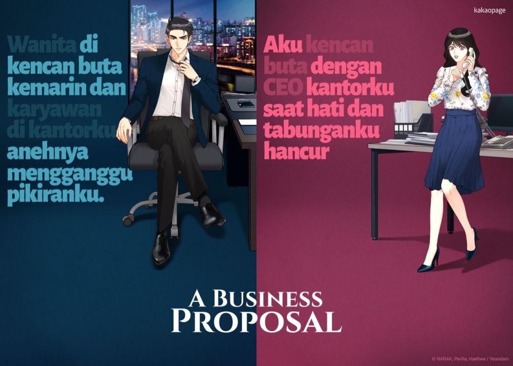 Where to read a business proposal webtoon