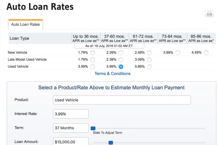 Navy federal auto loan under review