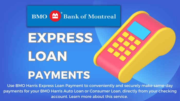 Express loan pay bmo harris