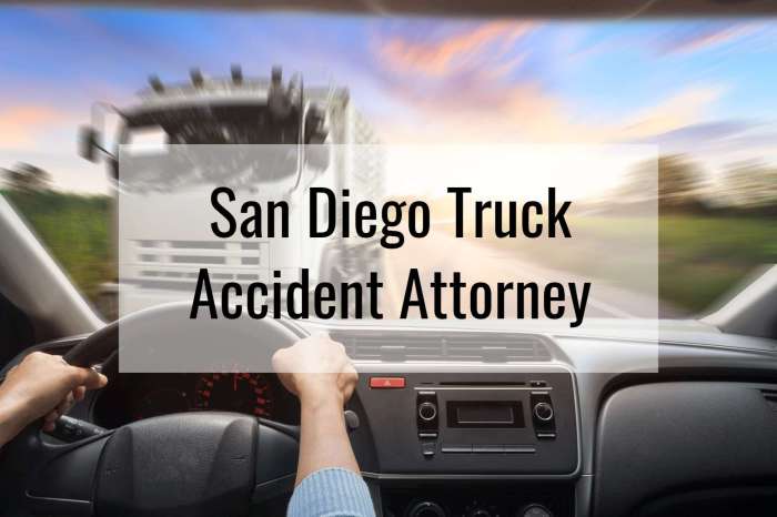 San diego truck accident lawyer