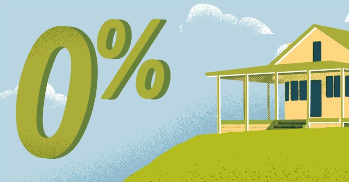 Loans zero down buying renting vs