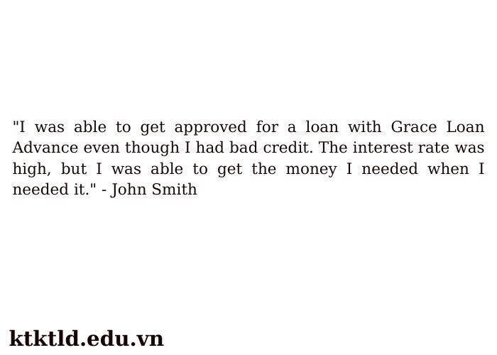 Grace loan advance reviews reddit