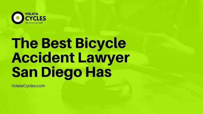 San diego bicycle accident lawyer