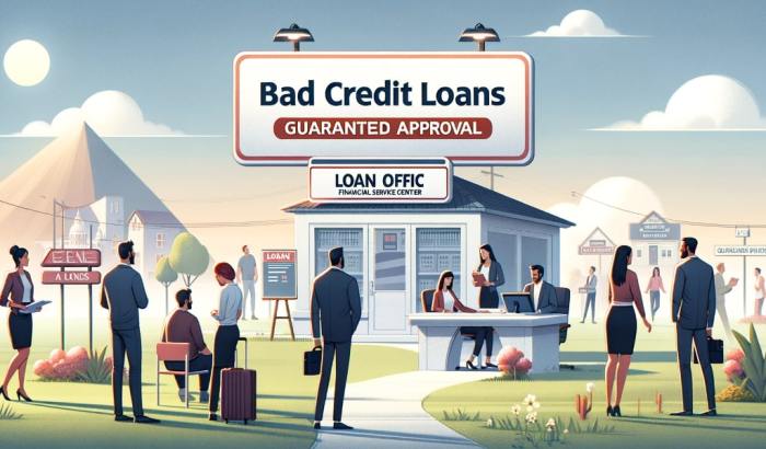 Loans guaranteed approval