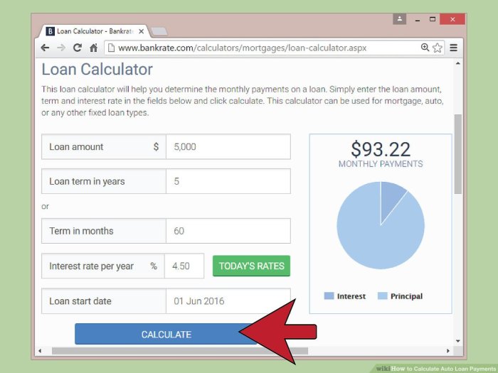 Schools first auto loan calculator