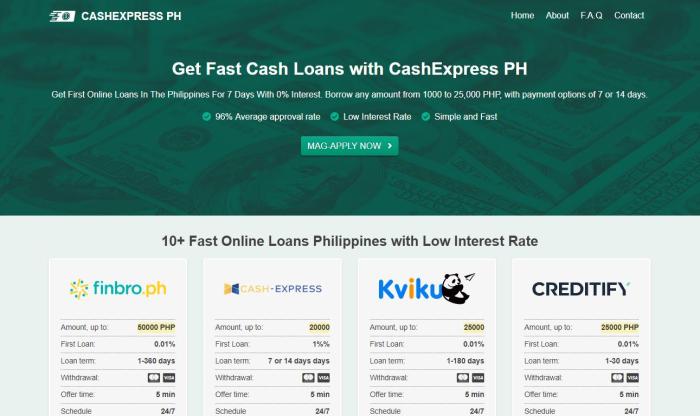 Cash express flex loan