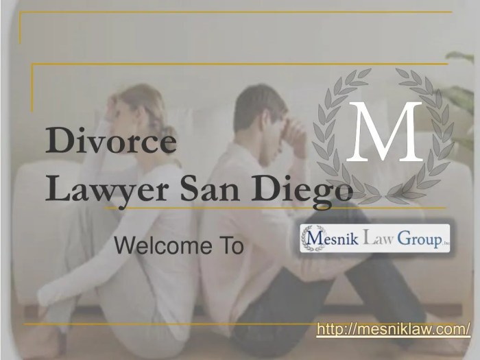 Attorney divorce