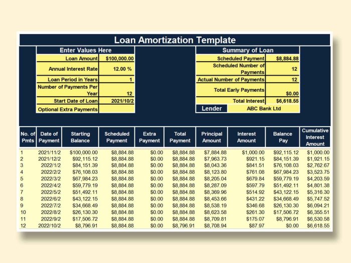 365 360 loan calculator excel