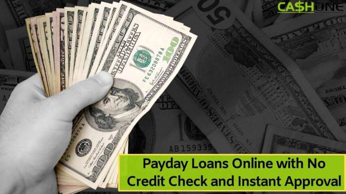 Small payday loan no credit check