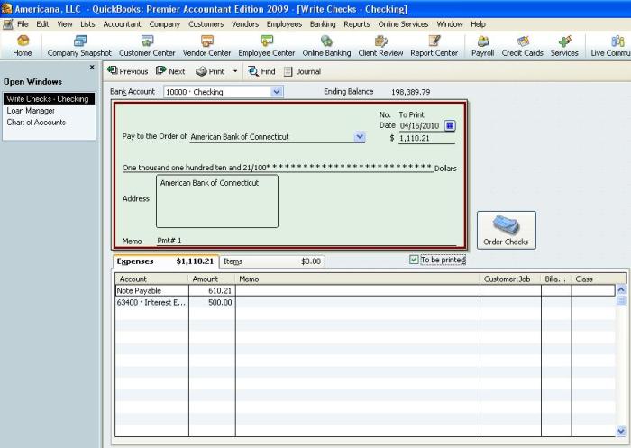 How to record loan in quickbooks desktop