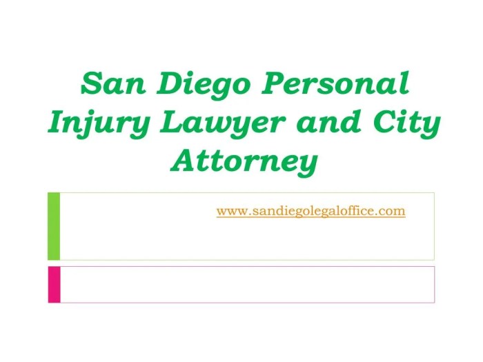 San diego personal injury lawyer