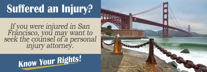 Injury lawyer san francisco