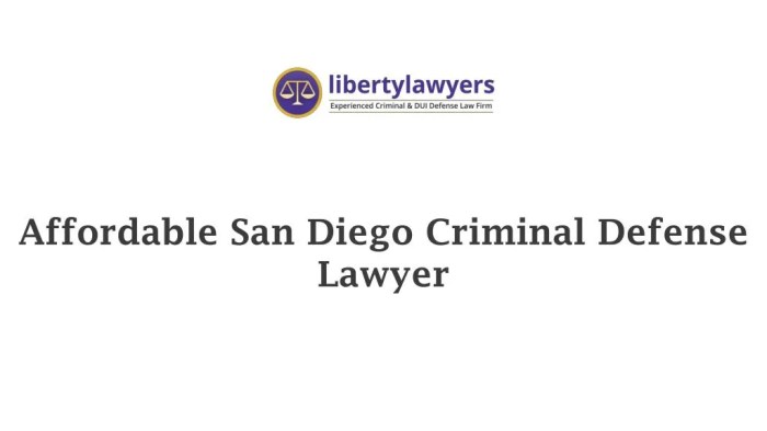 Criminal defense lawyer san diego