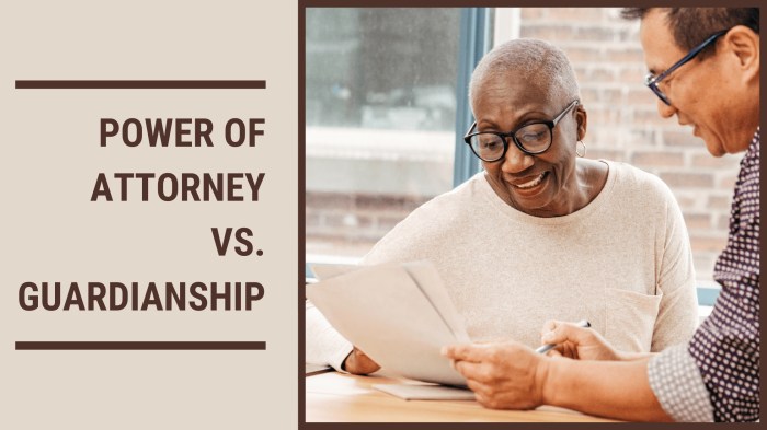 Does guardianship supercede power of attorney