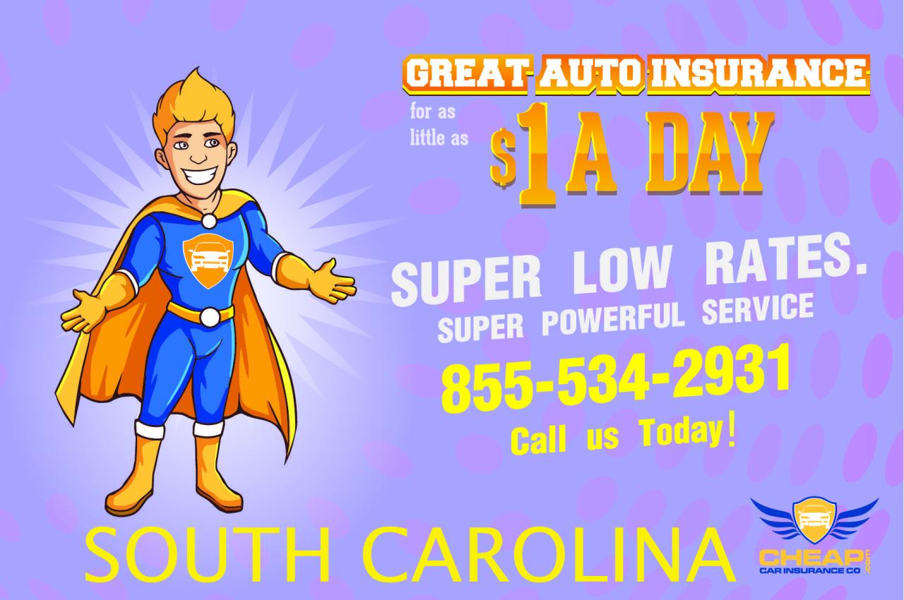 Cheap car insurance south carolina